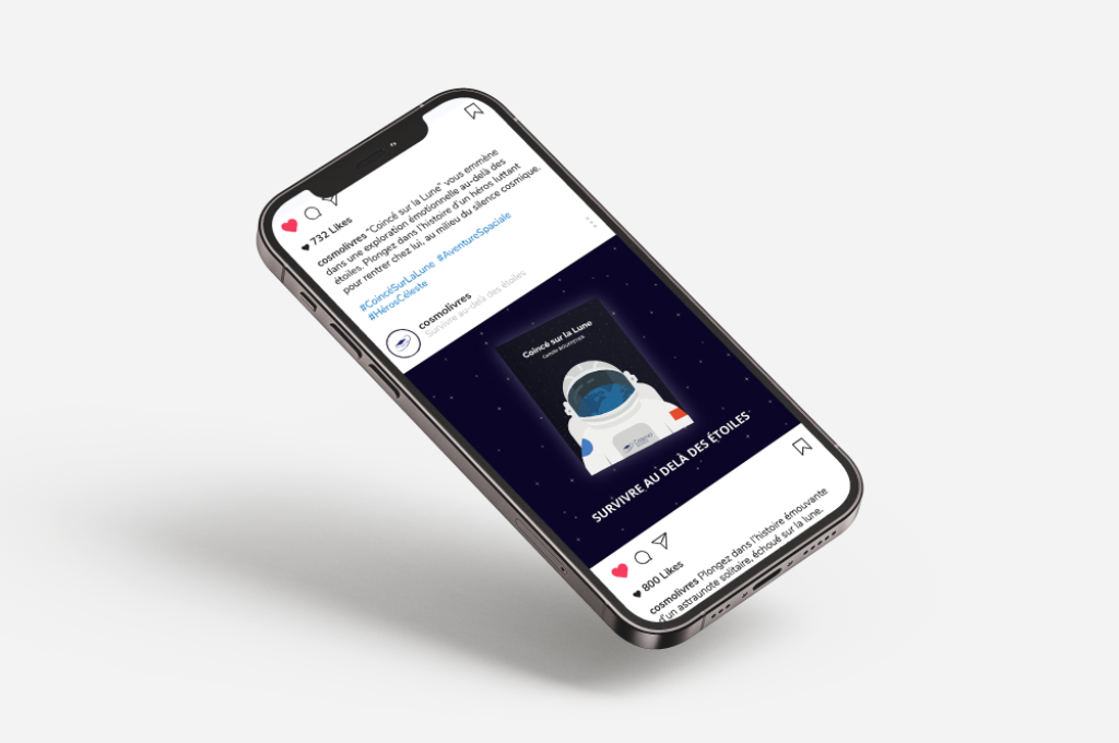 Réseaux Sociaux - CosmoLivres