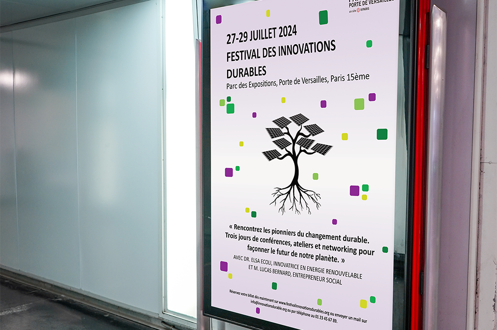 Afiche - Festival des innovatiosn durables